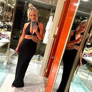 Meshki cut out dress